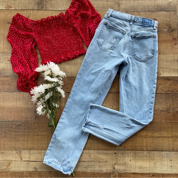 Abercrombie & Fitch The 90's Straight Ultra High Rise - Picture 8 of 10